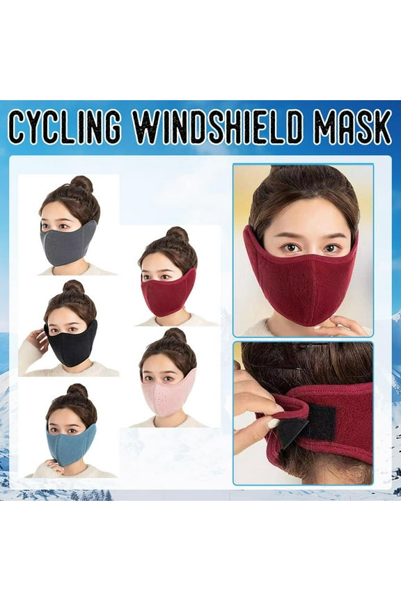 Winter Warm Windproof Mouth Face Mask Cycling Motorcycle Ear Protect M