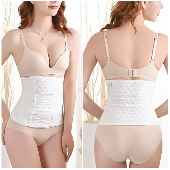 FurNest Women Postpartum Belly Band Wrap Abdominal Binder Cesarean Section Be