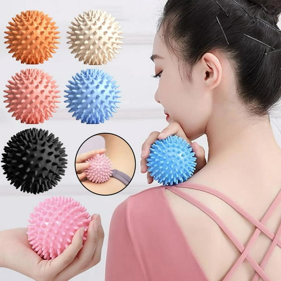 FurNest Yoga Massage Ball Spikey Gym Balls Spiky Yoga Stress Reflexology Trigger/