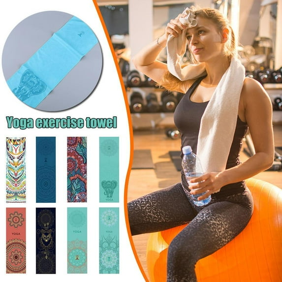 FurNest Yoga Pilates Mat Cover Towel Blanket Fitness Workout Microfiber Hot G3