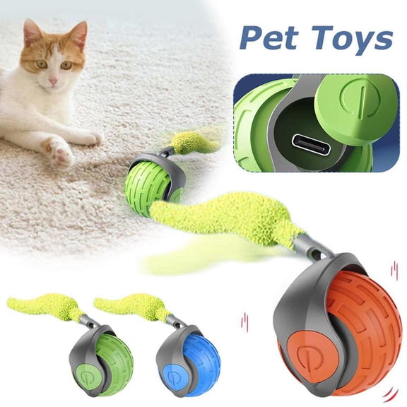 FurNest interact Elec Self-moving Automatic Rolling Ball Smart Toy Cat Kitte