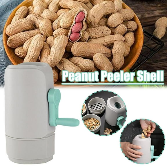 FurNest rujjftsy Automatic Peanut Sheller, Peanut Opener Hand Crank Peanut Sheller, Peanut Peeler Peanut Shell Peanut Opener, Manual Peanut Shell Peanut Opener for Home Ki