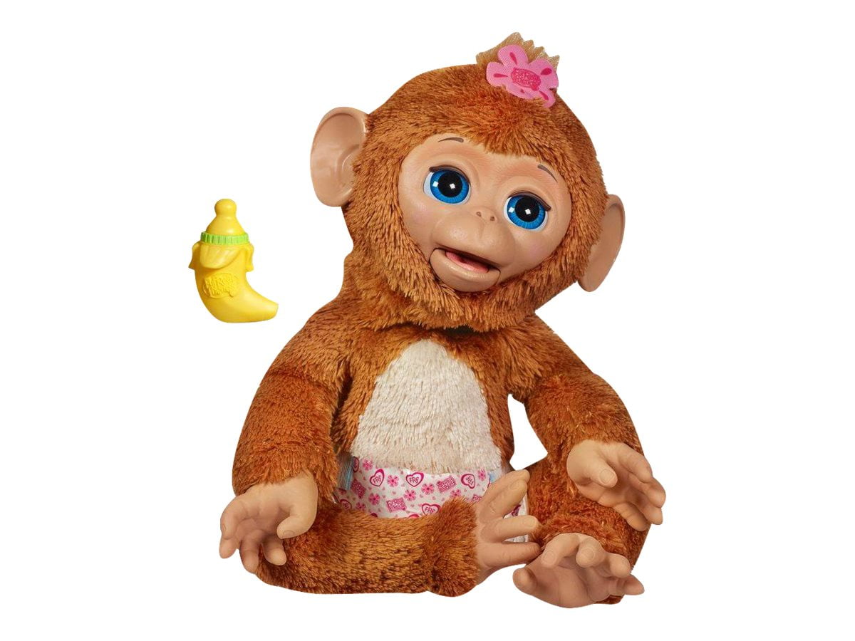 furReal Friends Cuddles My Giggly Monkey Electronic Pet - Walmart.com