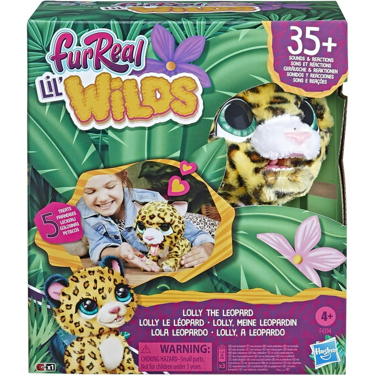 FurReal Lil' Wilds Lolly the Leopard Interactive Pet - Walmart.com