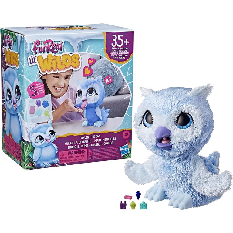 ファーリアル リル ワイルズ オウレン フクロウのおもちゃ FurReal FurReal Lil' Wilds Owlen the Owl Interactive Animatronic Plush Pet