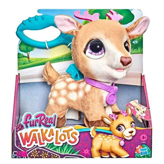 FurReal Walkalots Big Wags Deer Plush Interactive Toy