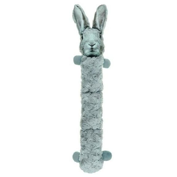 FurRealz ZD2115 16 3 Stack Tubular Squeaker Rabbit Dog Toy