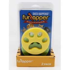 FurZapper Pet Hair and Lint Remover, Silicone, Reusable, 2-Count, Fragrance Free, Hypoallergenic