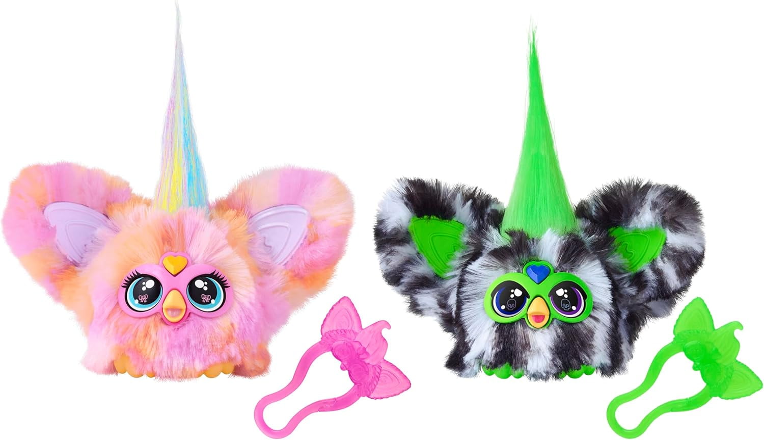 Furblets Fierce & Fabulous 2 Pack, Greenie-Meanie & May-May with