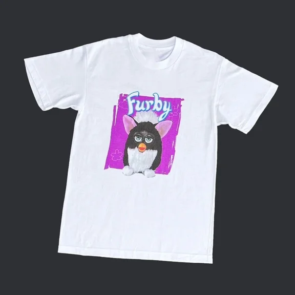 Furby 90s Vintage Toy Promo Retro Graphic Unisex Tee Gift For Fan S-5XL