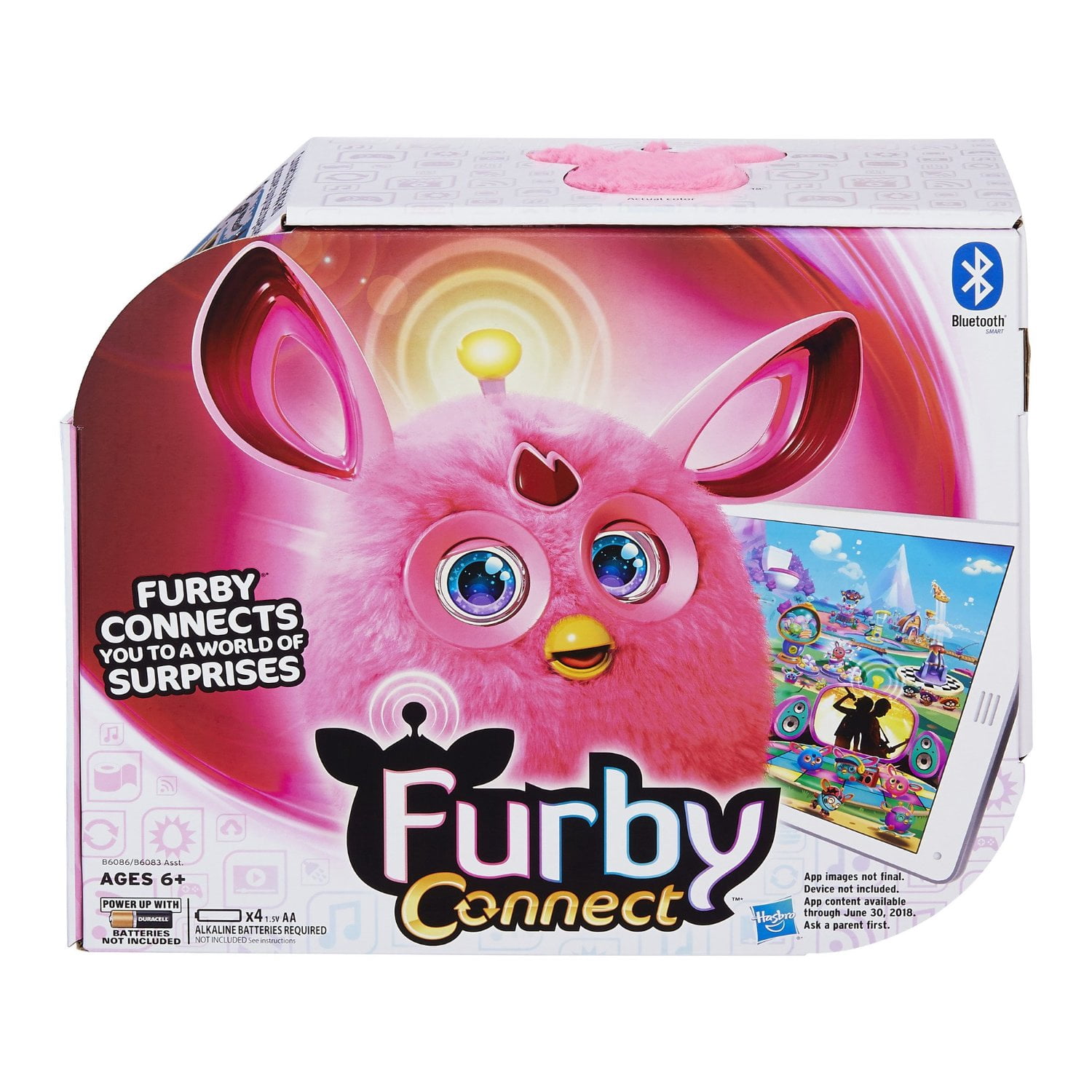 Furby Connect Pink - Interactive Electronic Pet for Kids - Walmart