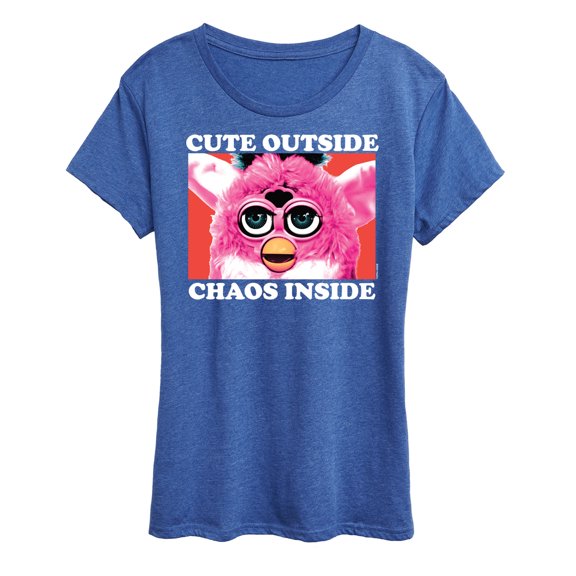 Furby - Cute Outside Chaos Inside - Women's Short Sleeve Graphic T-Shirt