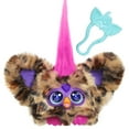 thumbnail interactive-video image 1 of Furby Furblets Chee-Chee Mini Cheetah Friend, Electronic Plush Toys for Girls & Boys, School Backpack Charms, 6+, 1 of 9