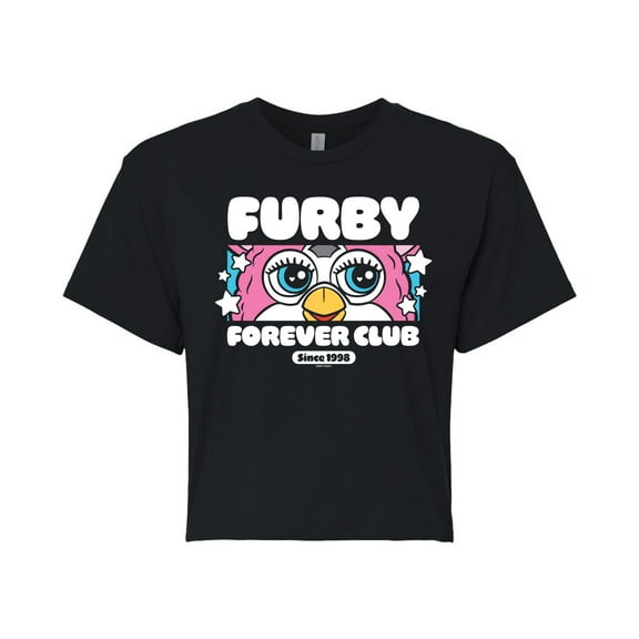 Furby - Furby Forever Club - Junior's Cropped Tee