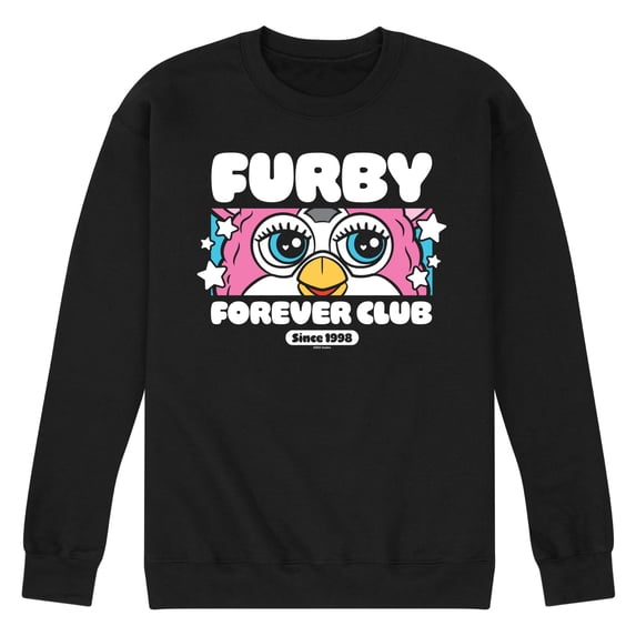 Furby - Furby Forever Club - Men's Crew Fleece Sweatshirt