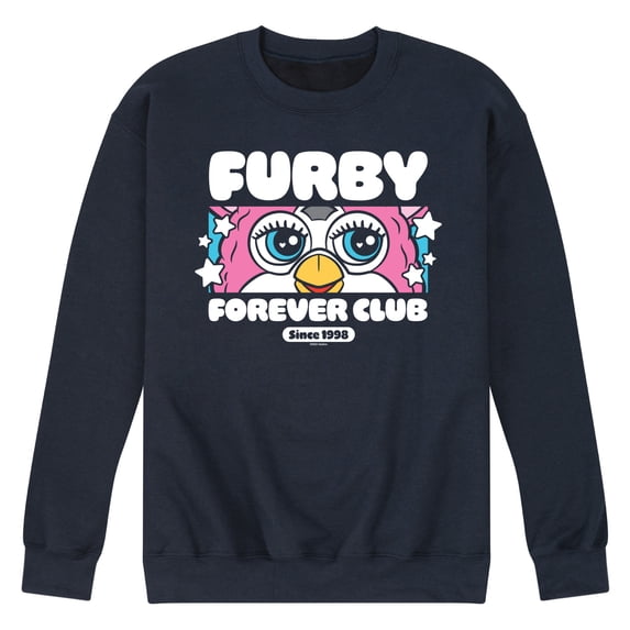Furby - Furby Forever Club - Men's Crew Fleece Sweatshirt
