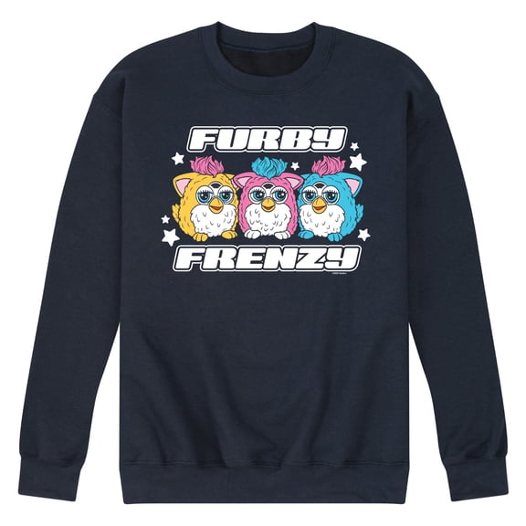 Furby - Furby Frenzy - Men's Crew Fleece Sweatshirt