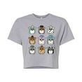 thumbnail image 1 of Furby - Furby Grid - Junior's Cropped Tee, 1 of 4