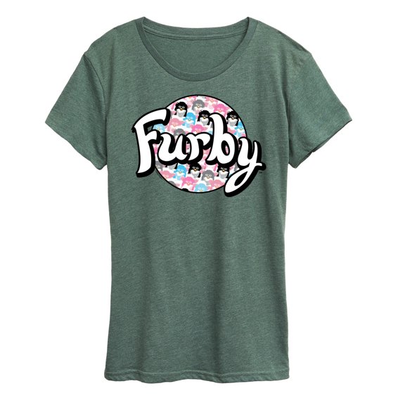 Furby - Furby Logo Circle - Women's Short Sleeve Graphic T-Shirt