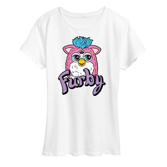 Furby - Furby With Logo - Women's Short Sleeve Graphic T-Shirt