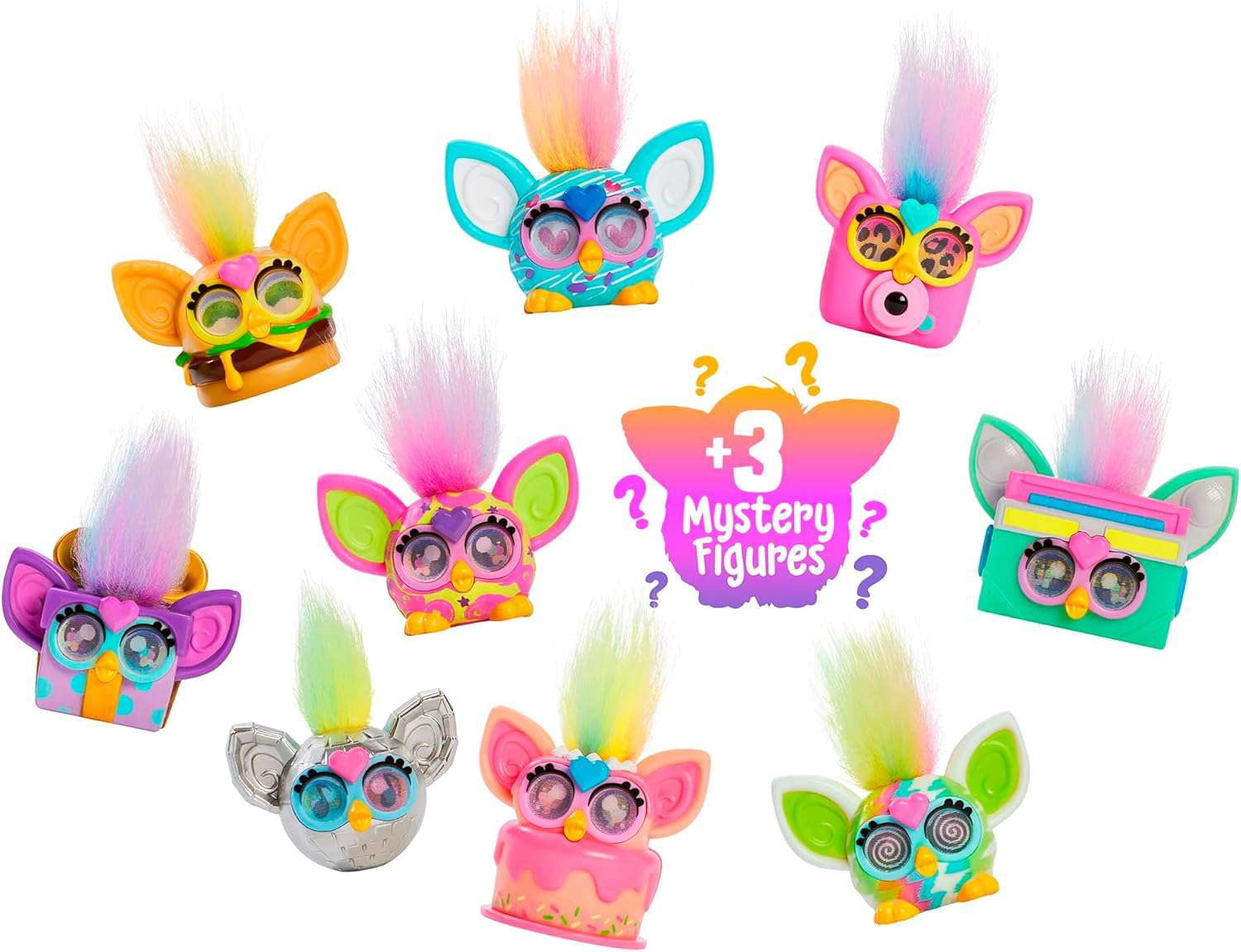 Furby Itty Bitty Noo-Lahs Mini-Figure 12-Pack