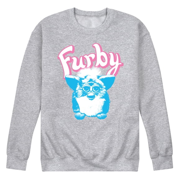 Furby - Photoreal Furby Logo - Men's Crew Fleece Sweatshirt