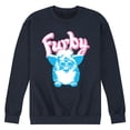 thumbnail image 1 of Furby - Photoreal Furby Logo - Men's Crew Fleece Sweatshirt, 1 of 5