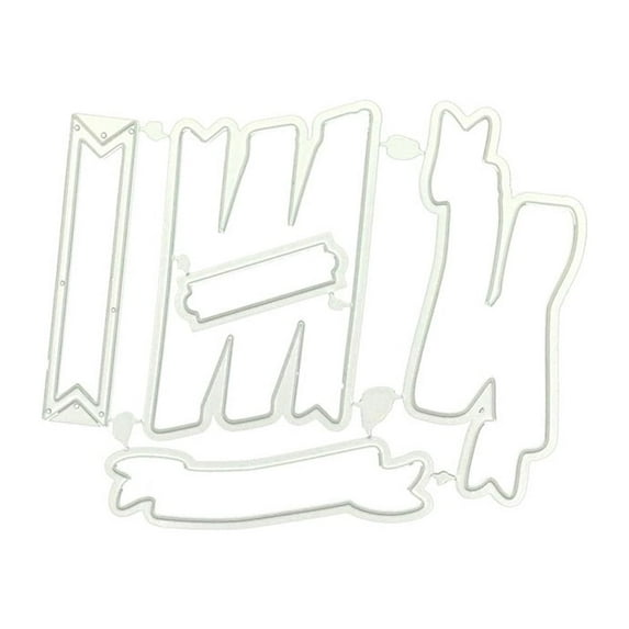 Diy Embossing Die Clearance, Furenl Metal Die Cutting Dies Stencil for Diy Scrapbooking Album Paper Card Decor Craft, I