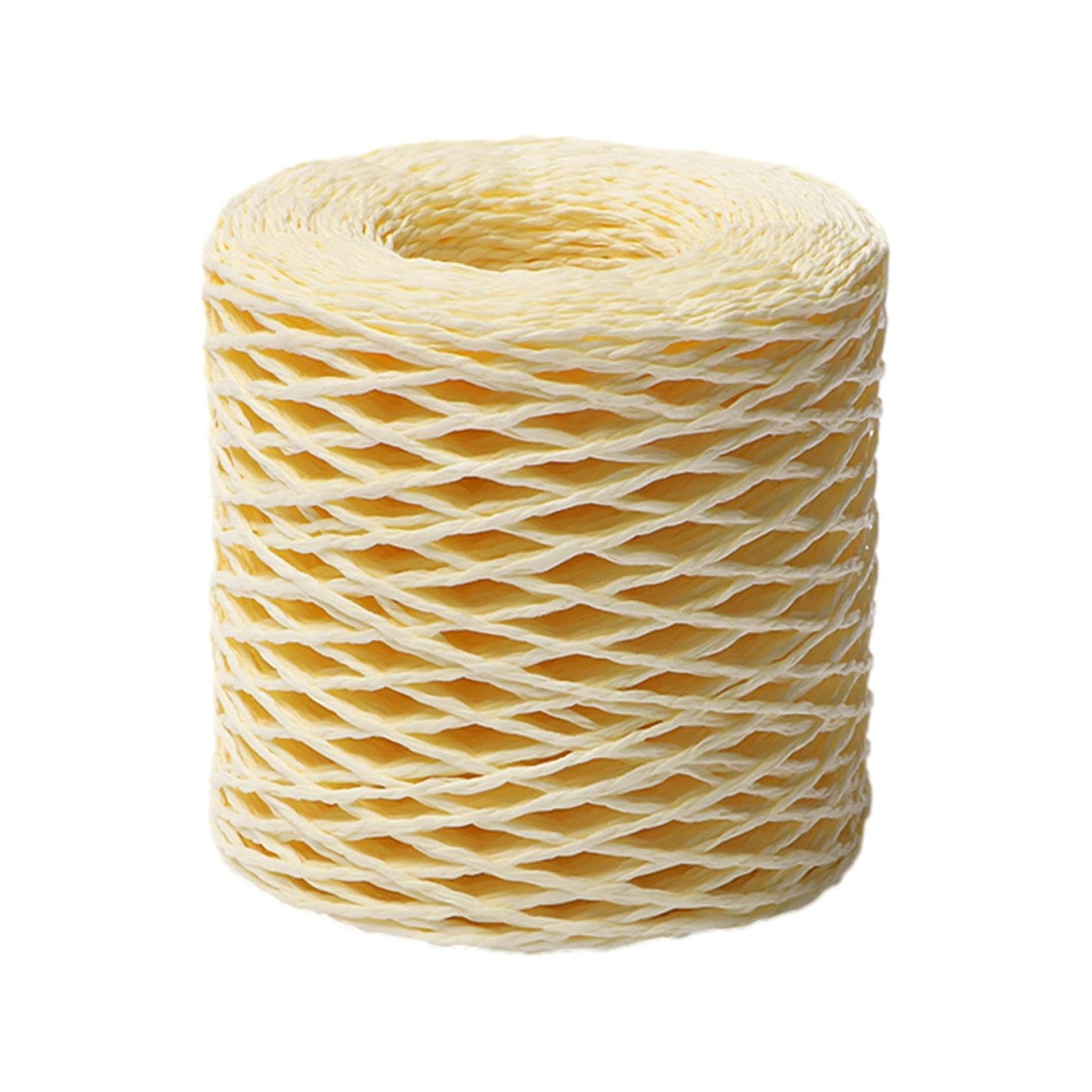 Furenl Raffia Ribbon for Gift Wrapping, Natural Raffia Yarn 50M Raffia ...