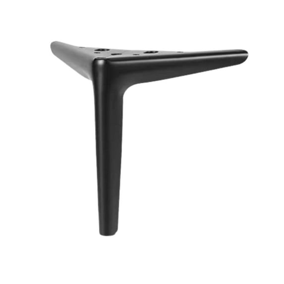 Furenl Stainless Steel Legs for Furniture Metal Furniture Feet, Stainless Steel Furniture Legs - Modern Replacement Sofa Feet In Silver with Non-Slip Rubber Pads