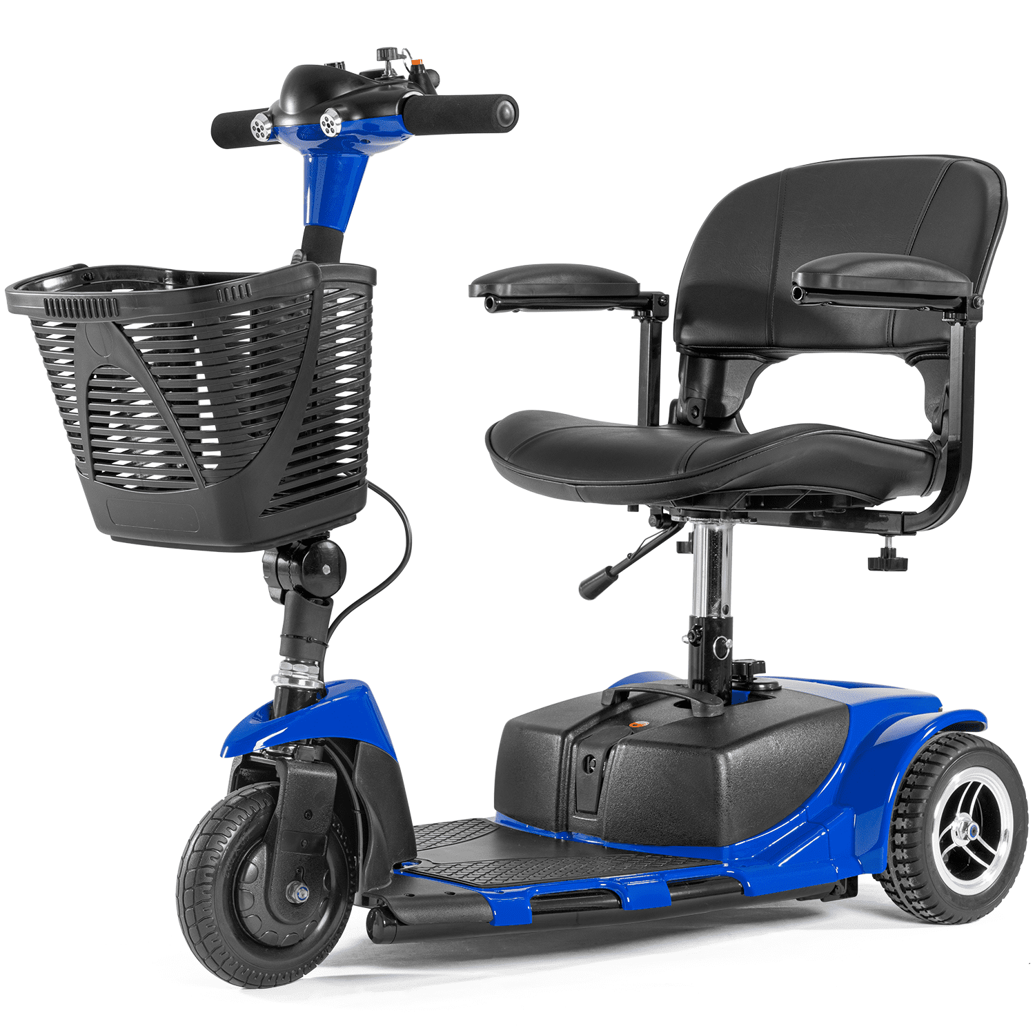 Furgle 3 Wheel Electric Powered Mobility Scooter, with Lighting Folding