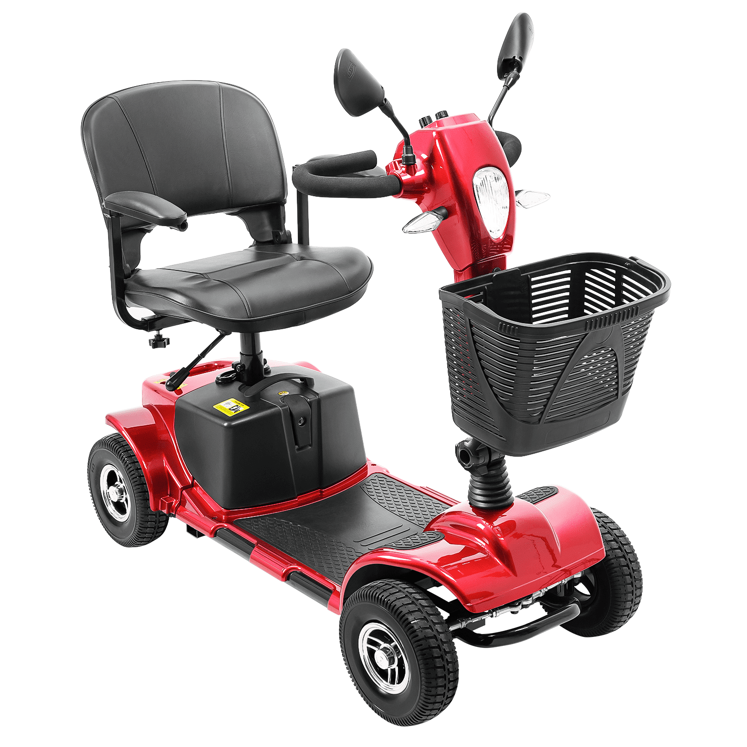 Furgle 4 Wheel Electric Powered Mobility Scooter for Seniors for Travel
