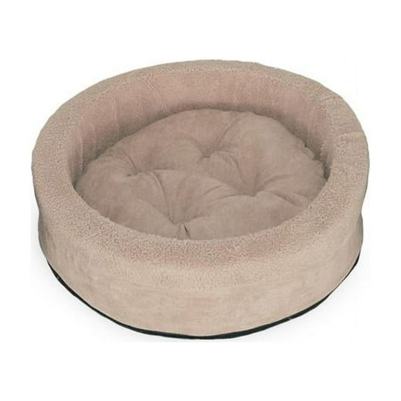 Furhaven 14108423 Snuggle Terry & Suede Cup - Clay