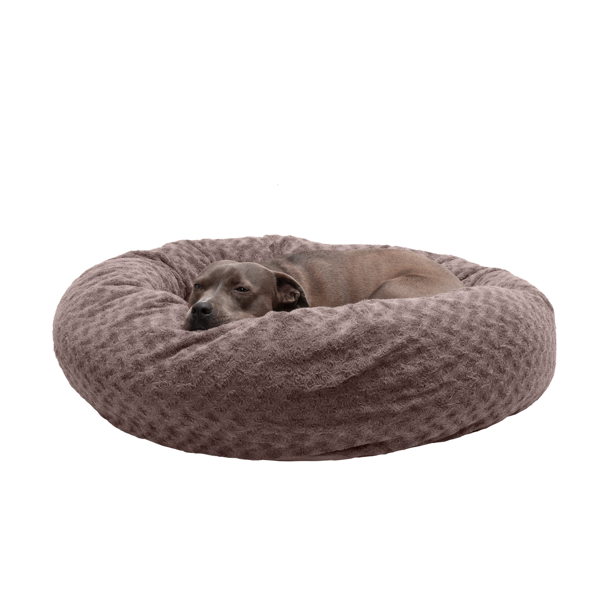 Furhaven Donut Beds for Small, Medium, and Large Dogs and Cats Ultra
