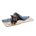thumbnail image 1 of Furhaven Medium Waterproof Pet Blanket for Dogs, Denim, 1 of 5