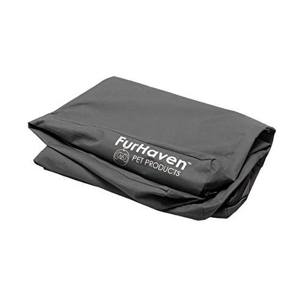 Large Stone Gray Polycanvas Water-Resistant Pet Bed Cover