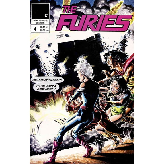Furies, The (Carbon-Based) #4 VF ; Carbon-Based Comic Book