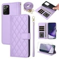 thumbnail image 1 of Furiet Wallet Case for Samsung Galaxy Note 20 Ultra 5G with Tempered Glass Screen Wrist Strap Shoulder Strap, Card Slot Phone Cover for Note20 Plus Notes 20Ultra Note20+ U + 20+ Twenty Not S20 Purple, 1 of 8