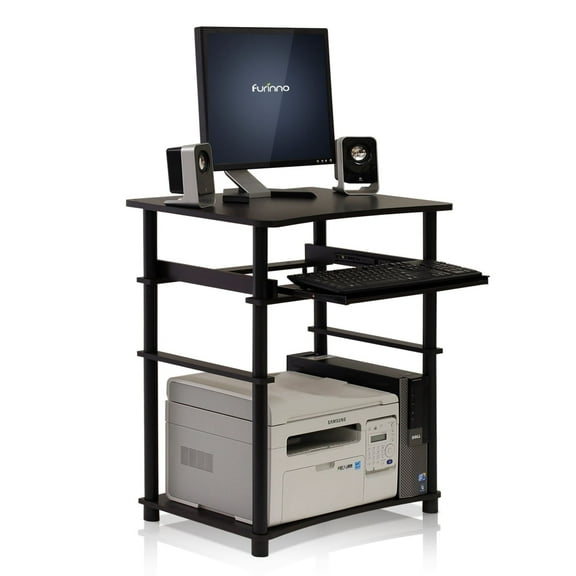 Furinno 10016EX/BK Home Laptop Notebook Computer Desk