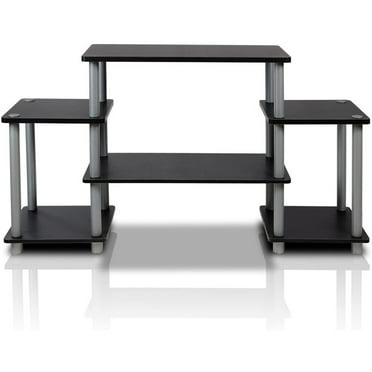 Furinno 11257 Turn - N - Tube No Tools Entertainment Center, Black