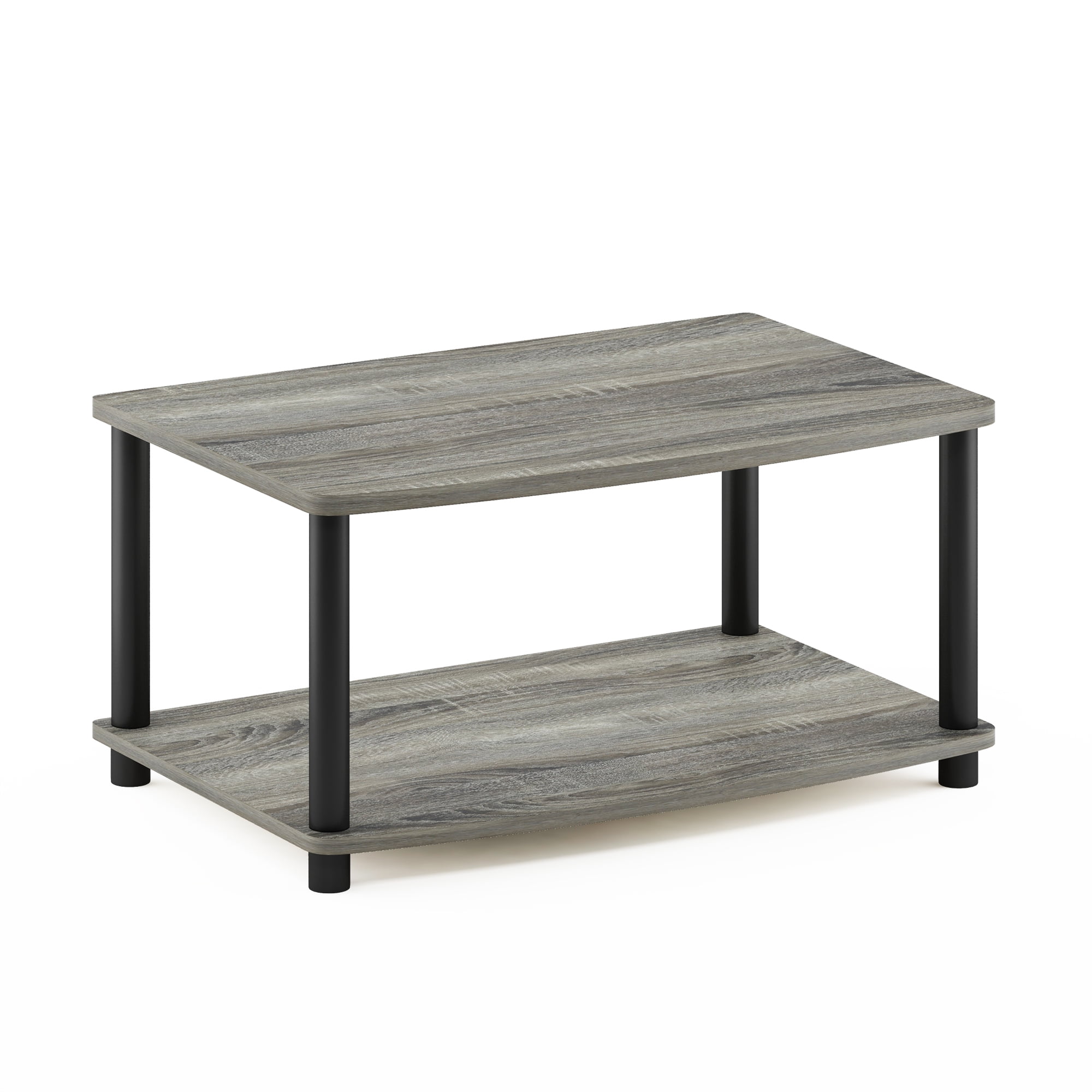 Furinno Turn-N-Tube 2-Tier Elevated TV Stand, No Tools Furinno Turn-N-Tube 2-Tier Elevated TV Stand, No Tools