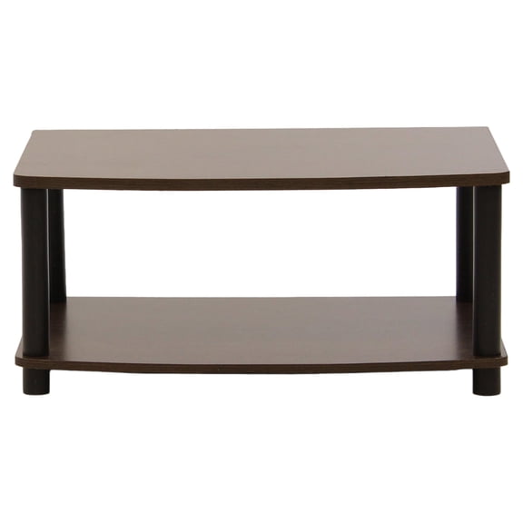 Furinno 13191 Turn-N-Tube No Tools 2-Tier Elevated TV Stands