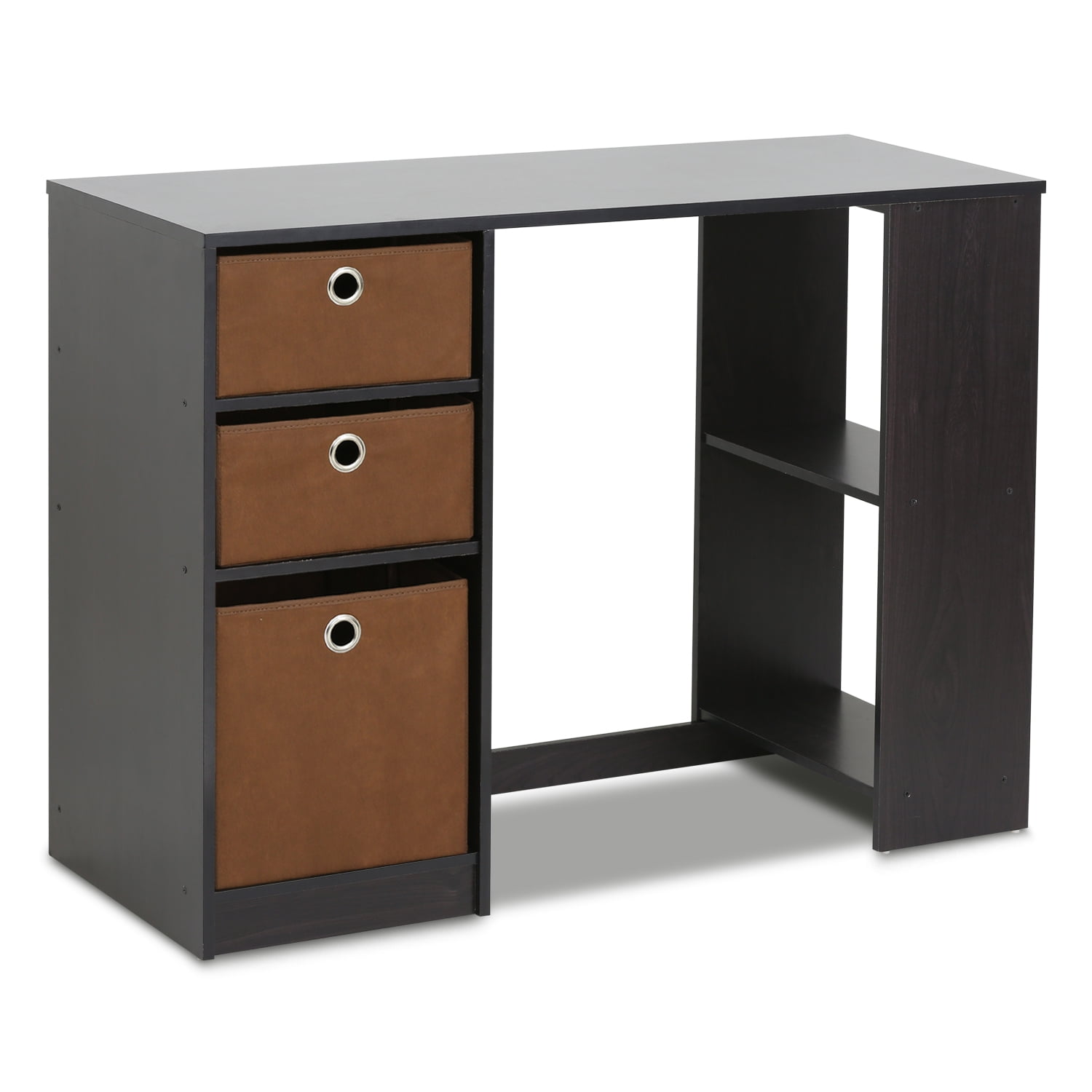 Furinno 15110 JAYA Modern Computer Study Desk Espresso