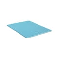 thumbnail image 1 of Furinno 2-Inch Egg Crate Gel HD Foam Mattress Topper, Soft, Full, 1 of 7
