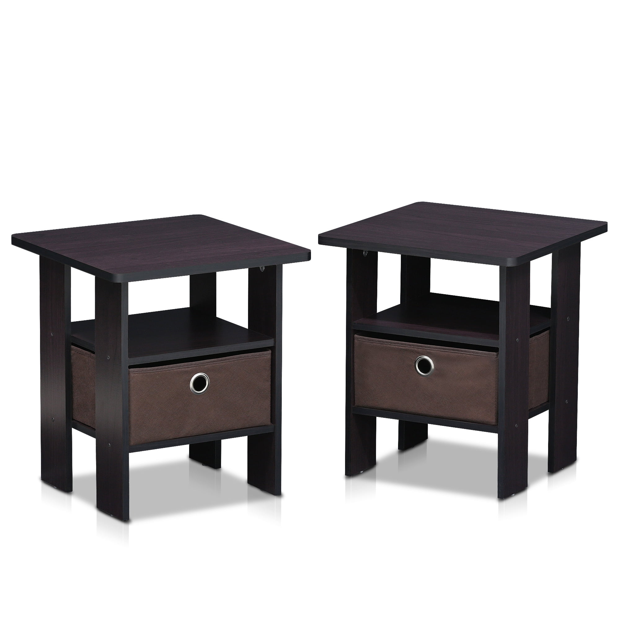 Furinno end table bedroom night stand discount