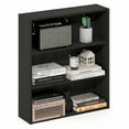 thumbnail image 1 of Furinno Basic 3-Tier Open Shelf Bookcase, Bookshelf, Storage Organizer, 7 x 24 x 26, Espresso, 1 of 4