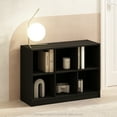 thumbnail image 1 of Furinno Basic 3x2 Cube Organizer Shelf Storage, Bookcase, Espresso, 1 of 6