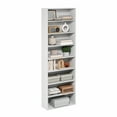 thumbnail image 1 of Furinno BASIC 8-Tier Open Bookcase Storage Organizer 12 x 24 x 71 in White, 1 of 6