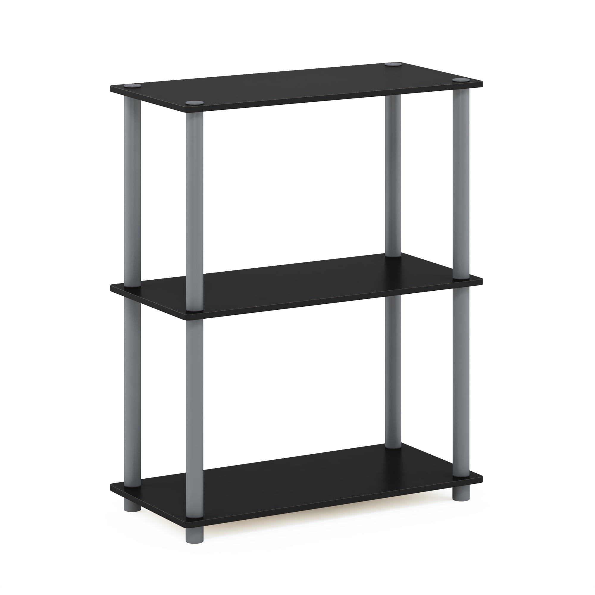 Furinno Besi 3-Tier Industrial Multipurpose Shelf Display Rack with ...