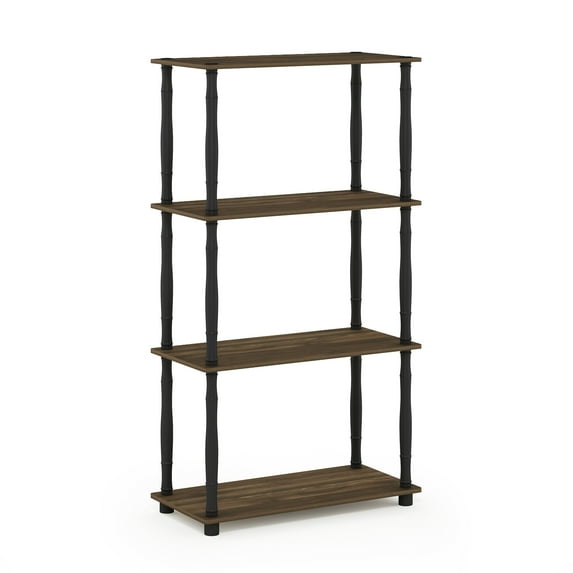 Furinno Besi 5-Tier Industrial Multipurpose Shelf Display Rack with ...
